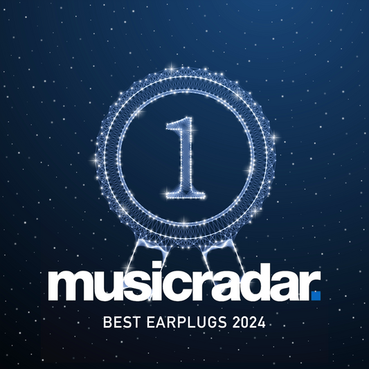 Earasers Wins 2024 MusicRadar Award for Best Music Earplugs!